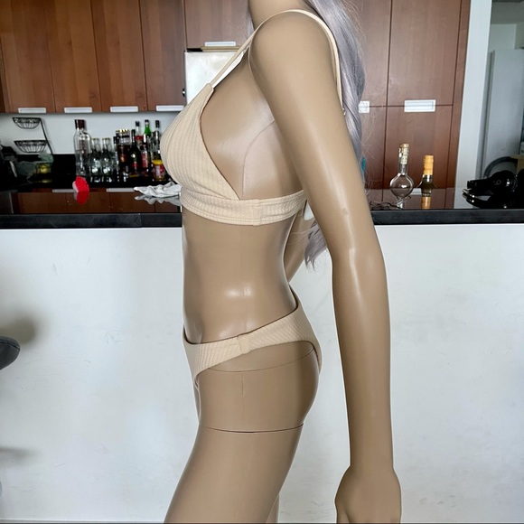 🌟Beige 3pack Bikini Swimsuit with Cover-up🌟 - Picture 5 of 16